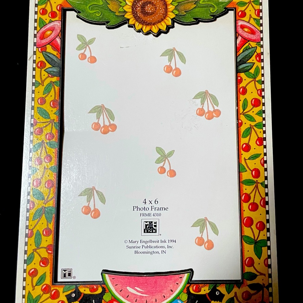 Mary Englebreit Watermelon / Cherries Frame